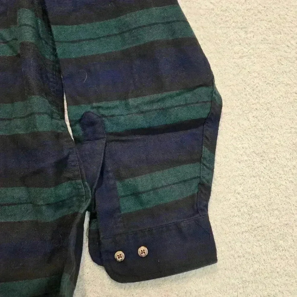 Tango by Max Raab Men's XL Long Sleeve Casual Button-down Plaid Flannel Shirt - Picture 8 of 16